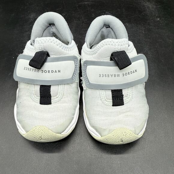 Air Jordan 23SEVEN Infant Size 6C Sneakers HF3414-002 Gray - Picture 3 of 8
